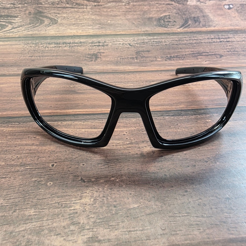 DVX by Wiley X Z87-2 1605Z Gloss Black Wrap Around Safety Eyewear Frames Mens